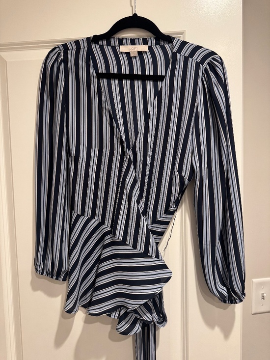 LOFT Tops - LOFT striped blouse